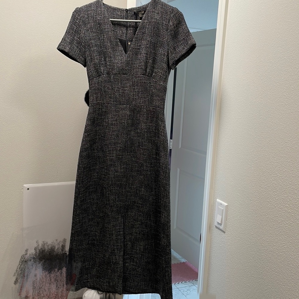Massimo Dutti Suit Wool Dress short sleeves brand new
